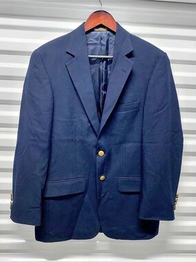 Vintage Hardwick Men's Blazer Blue 38R Like New